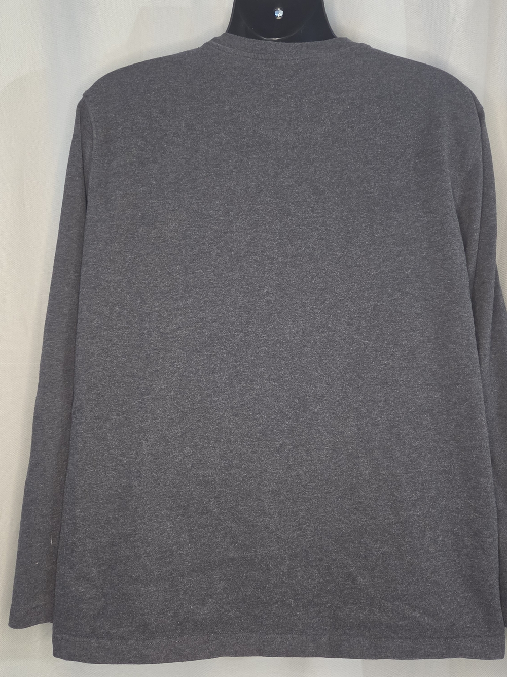 Covington Men's Crewneck Long-Sleeve Shirt - Dark Gray Size XL - Picture 2 of 6